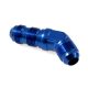 Flare Bulkhead adpater 45deg AN6