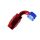 Reusable swivel hose end 90deg AN10