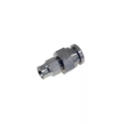S.S HOSE END M10*1.25-3/8-32UNEF