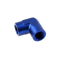Female to female nipple 90deg 3/8NPT