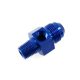 Nipple AN-1/4NPT with sensor thread 1/8NPT