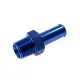 Flare union adapter AN10 with hose fitting 1/2"