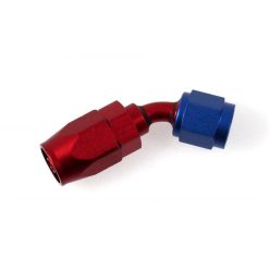 Swivel Fitting 45deg AN4 cutter style
