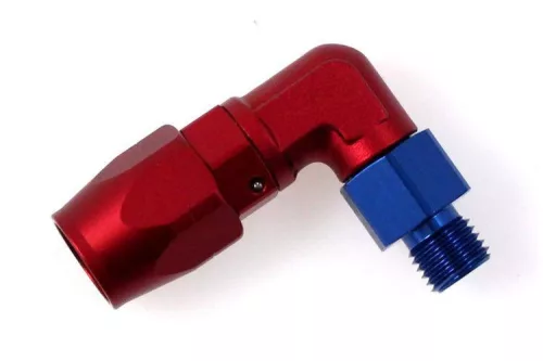 Swivel Fitting 90deg AN8-3/4-16NPT (AN8) cutter forged