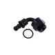 Push on oil cooler hose end 90ST AN6-M22 Push On
