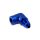 Male to female nipple 90deg AN3-1/8NPT