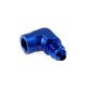 Male to female nipple 90deg AN3-1/8NPT