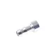 Nipple for hose 3/8" for welding