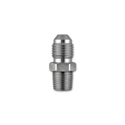   MALE-MALE ADAPTER - 7/16" X 20 UNF (-4 JIC) TO 1/8" X 27 NPT WILWOOD CALIPER