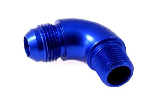 Full flow fitting 90deg AN4 1/2NPT