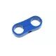 Billet aluminum line bracket 11mm