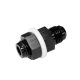 Fuel cell fitting AN6 black