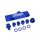 Fuel Pump Manifold 2in1 Blue