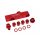 Fuel Pump Manifold 2in1 Red