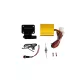 Exhaust flame thrower kit