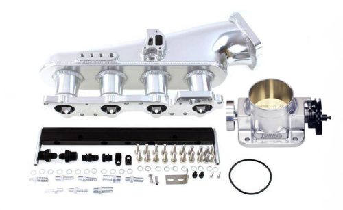 Intake manifold Nissan 200SX S14 with throttle body and fuel rail