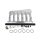 Intake manifold BMW N52 with fuel rail