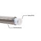 Fuel Hose AN20 PTFE Teflon with Stainless Steel Braid