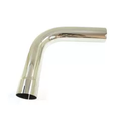   Stainless Steel Exhaust Pipe 90 Degree - Diameter 2.25" / 57mm - Lenght 610mm