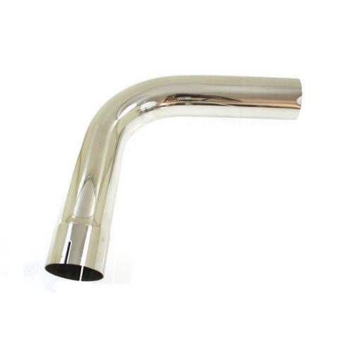 Stainless Steel Exhaust Pipe 90 Degree - Diameter 2.25" / 57mm - Lenght 610mm