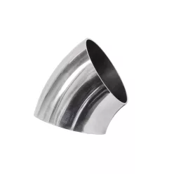 Stainless elbow 45deg 51mm thk.1,5mm polished