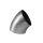 Stainless elbow 45deg 63mm thk.1,5mm