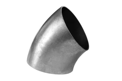 Stainless elbow 45deg 70mm thk.1,5mm