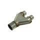 Stainless Steel Exhaust Y-Pipe (Collector) - Diameter - 2.5"-2.75" (63-70mm)