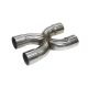 Exhaust Stamped X-Pipes 2,0" 51mm thk. 1,5mm