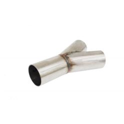   Stainless Steel Exhaust Pipe Tee 45 Degree - Diameter - 63/63mm