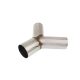 Exhaust tee 90st 60/60mm 304SS
