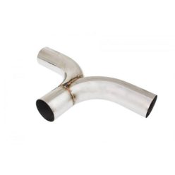   Stainless Steel Exhaust Pipe Tee 180 Degree - Diameter - 60/60mm