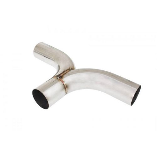 Stainless Steel Exhaust Pipe Tee 180 Degree - Diameter - 60/60mm