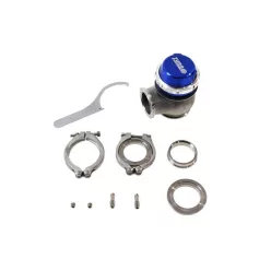 TurboWorks External WasteGate 45mm 0.5 Bar V-Band Blue