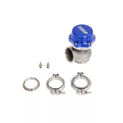 TurboWorks External WasteGate 50mm 0.5 Bar V-Band Blue