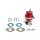 TurboWorks External 38mm Wastegate Adjustable 0.5-1 Bar Red