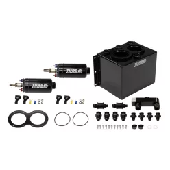   Swirl Pot 3L TurboWorks 2 pumps 300LPH + rail (included) Black
