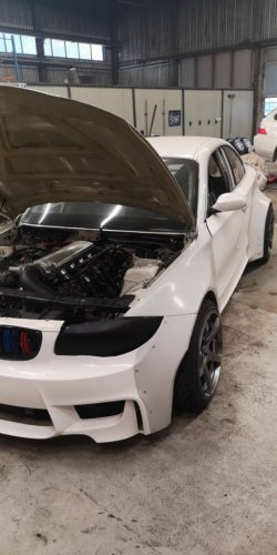 Wheel Arch BMW 1 E81 E82 front bumper
