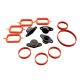 Intake manifold plug kit BMW 22mm komplet 4szt. PA66 GF30