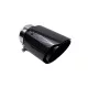 Exhaust 101mm Inlet 76mm Carbon Gloss