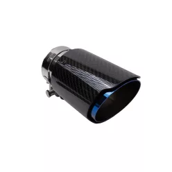 Exhaust Tip 89mm enter 76mm Carbon Gloss