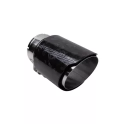 Exhaust 101mm Inlet 76mm Carbon Gloss