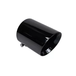 Exhaust Tip 114mm enter 76mm Gloss Black
