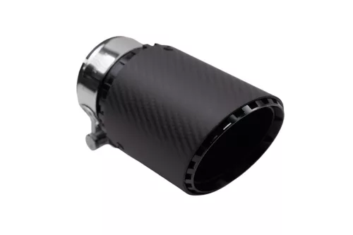 Exhaust Tip 101mm enter 70mm Carbon Matte