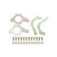 Adapters for additional rear callipers Nissan - Mercedes ML W163