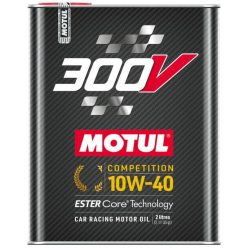   MOTUL 300V 10W-40 Competition Synthetic Racing Engine Oil - 2L