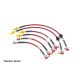 Nissan 370Z Brake Lines-Colour Black Colour Purple Colour Orange Colour Clear Colour Green Colour Blue - Transparent