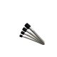 Nitrous Express 4AN 6ft Stainless Steel Braided Hose - Black