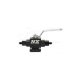 Nitrous Express Lightweight Billet In-Line Valve 1.5in I.D (4AN Fitting)