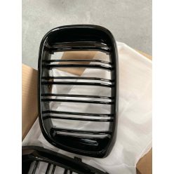 Grill BMW X3 G01 F97 X4 G02 F98 Dual Line Gloss Black